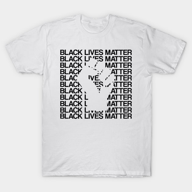 Black Lives Matter T-Shirt by mrcatguys